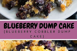 BLUEBERRY DUMP CAKE {BLUEBERRY COBBLER DUMP CAKE}