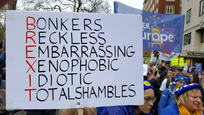 BREXIT: Bonkers Reckless Embarrassing Xenophobic Idiotic Total shambles