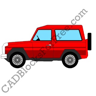  Free CAD Blocks Jeep