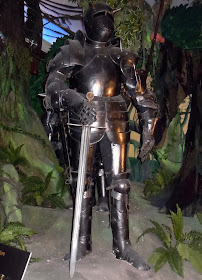 Excalibur King Arthur Black suit of armour