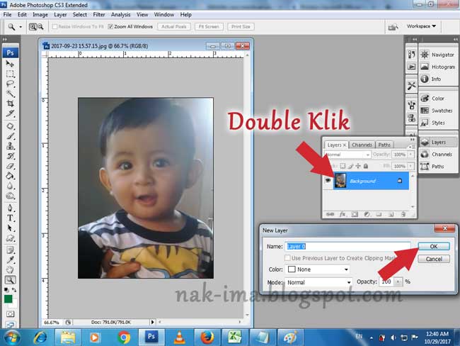 Cara mudah membuat pas foto di photoshop