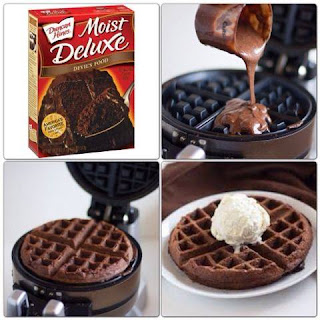 CAKE MIX WAFFLES RECIPE 