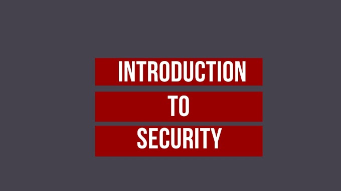 Introduction to Security