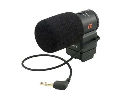 Sony Stereo Microphone for Alpha 55  &  33 | ECM-ALST1