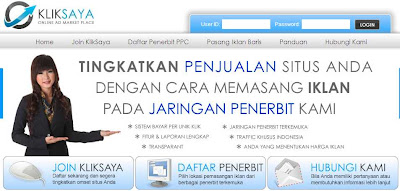  KlikSaya.Com: PPC Lokal Populer di Blogger