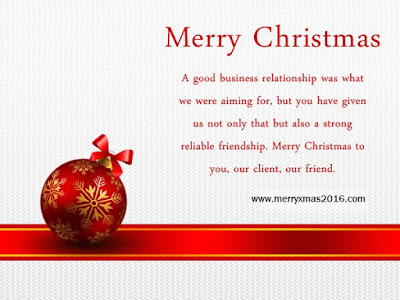 christmas xmas messages clients customers
