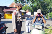 Tegakan Disiplin Protokol Kesehatan, Kapolsek Bacukiki Himbau Warga Terkait Penggunaan Masker