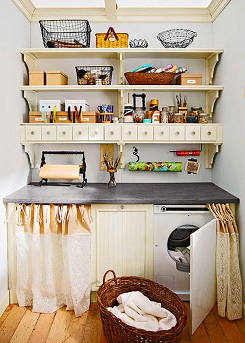 Pinterest Pin: Laundry Rooms Ideas