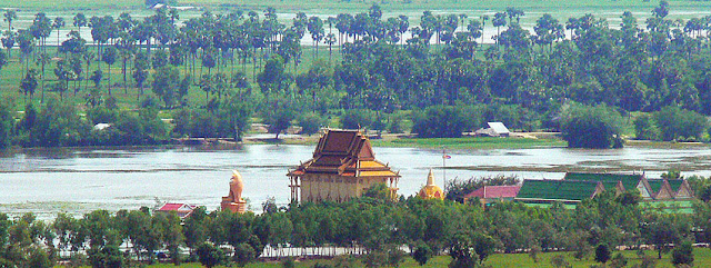 View from the Phnom Chisor hill