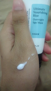 Review Cosrx Ultimate Nourushing Rice Overnight Spa Mask