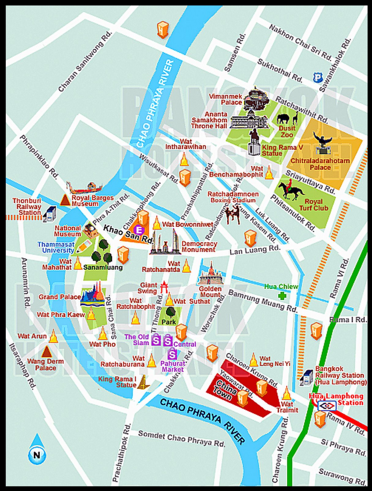 Dwika Sudrajat: Big Map of Bangkok