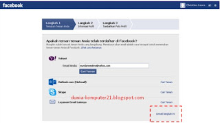 Cara membuat facebook