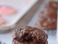 ONE-BOWL FUDGY BROWNIE COOKIES 