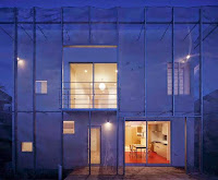 The Phenomenon House Wrapped with Stainless Steel Net as Security System