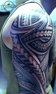 14+ Gambar Tato Tribal Batik, Paling Gokil!