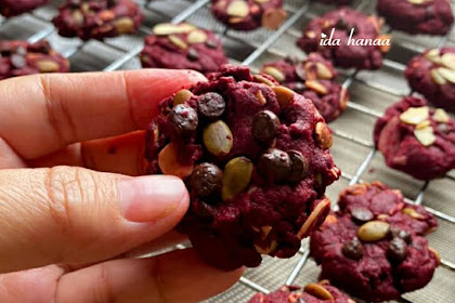 resepi red velvet cookies