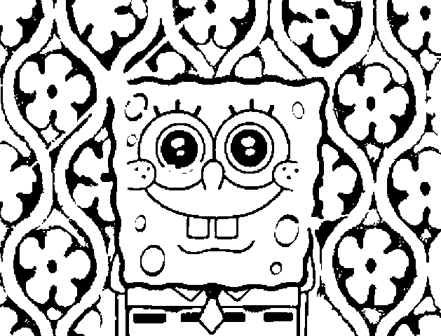 spongebob coloring pages