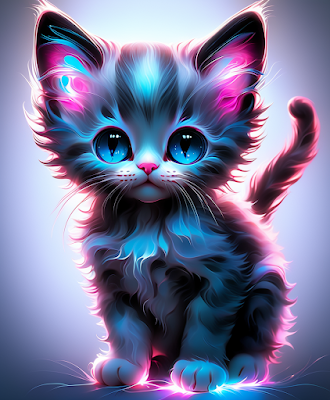 Luminous Kitten