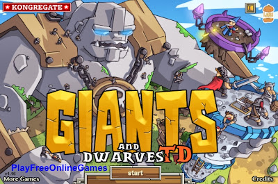 Play Giants and Dwarves TD Free Online Game Cover Photo