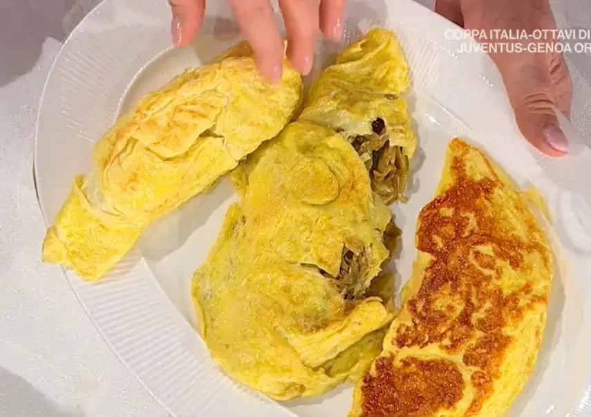 Tris di omelette