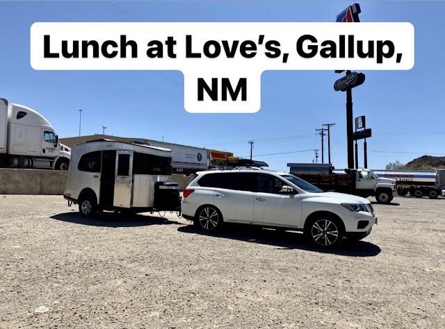 Love's Travel Stops, Gallup, New Mexico, Airstream Basecamp