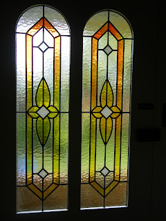 painting on stained glass