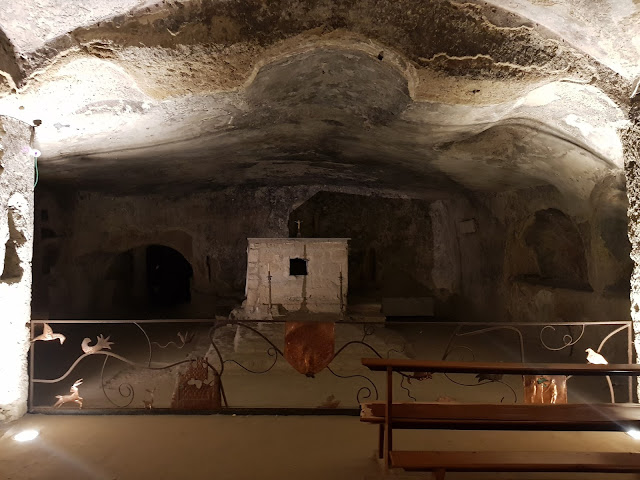 Catacombe di San Gennaro a Napoli-Parte inferiore-Basilica di Sant'Agrippino