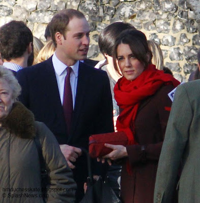 Kate Middleton opts for a low-key Christmas look while spending the day with her family