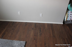 attic bedroom, reclaimed wood, barn wood, teen room, grey, Target, laminate, minwax, http://bec4-beyondthepicketfence.blogspot.com/2015/08/attic-bedroom-update.html