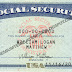  Social Security Card PSD Template