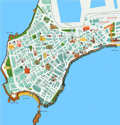 Cadiz Tourism Map Regional