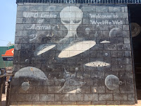 Wycliffe Well murals by Pam Armstrong | Northern Territory Street Art