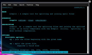 lxsplit