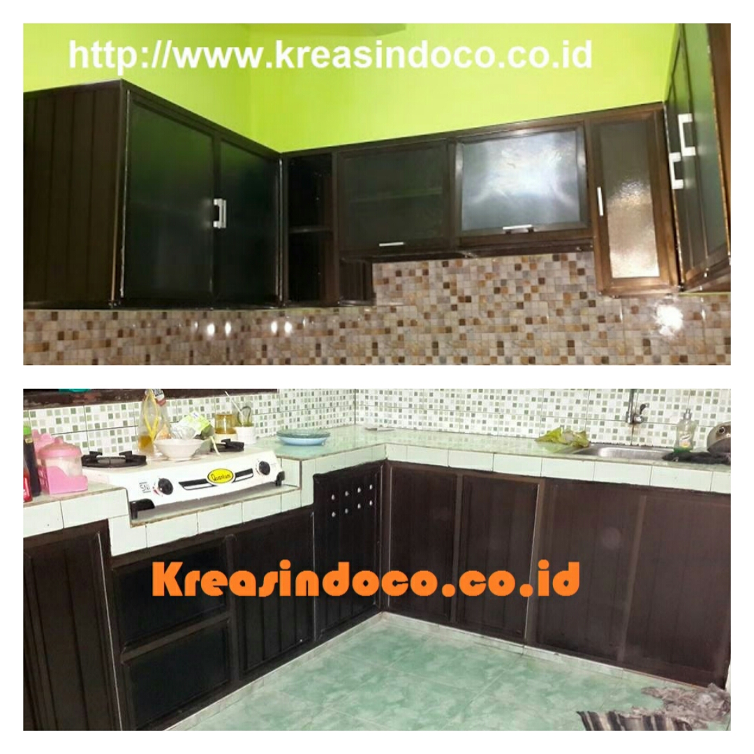 Model dan Warna Kitchen Set Aluminium ACP - Kreasindoco.co 