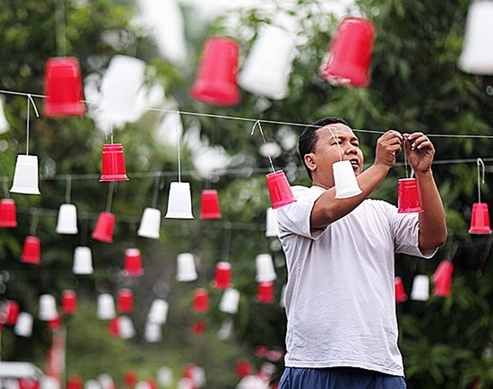   30 Dekorasi  Panggung 17  Agustus  yang  Kreatif Paling 