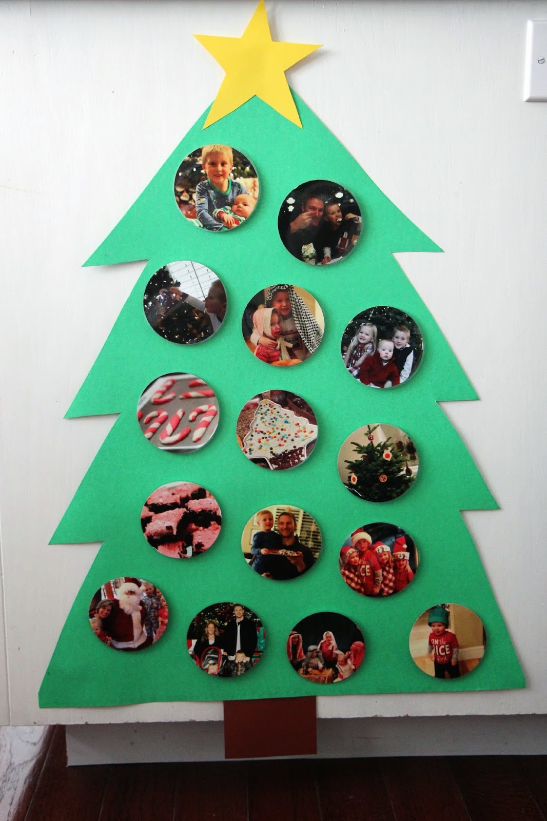 Toddler Approved!: Build a Photo Christmas Tree for Babies 