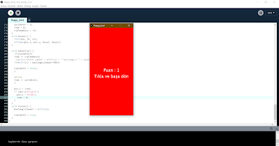 Processing Flappy Bird Oyunu Yapımı