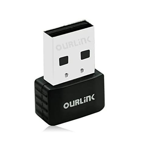 OURLiNK 600Mbps AC600 Dual Band USB WiFi Dongle