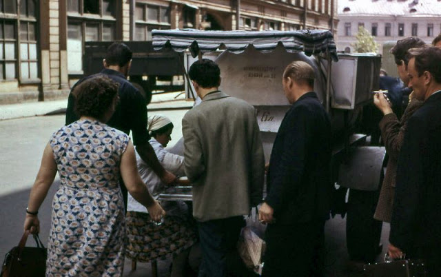 Antiguas fotografías de Leningrado (San Petersburgo) en los años 60