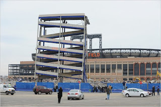 Shea Stadium demolition