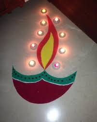 Rangoli Designs For Diwali For Kids