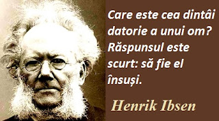 Gândul zilei: 23 mai - Henrik Ibsen