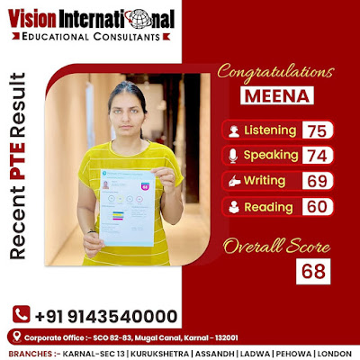 PTE coaching in Karnal