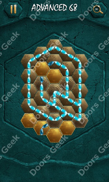 Cheats, Solution, Walkthrough for Crystalux Advanced level 68