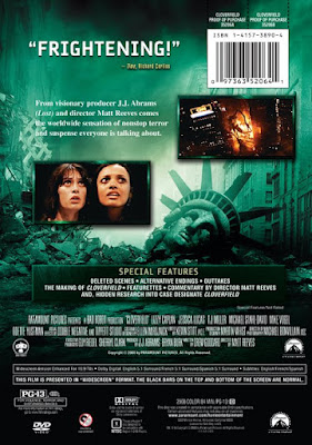 Cloverfield DVD Artwork