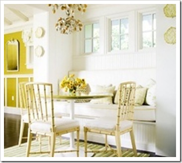 beadboard,built,in,cushion,dining,room,nook,table,trim,wainscoting,white,window,yellow-c36f75e4f7bb334bb59bcdec7f15a231_m