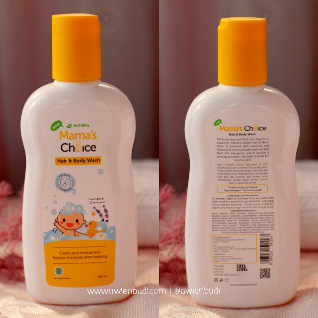 Review Mama's Choice Baby Hair and Body Wash aman untuk bayi baru lahir