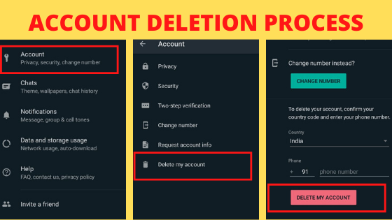 Whatsapp-Delete-account