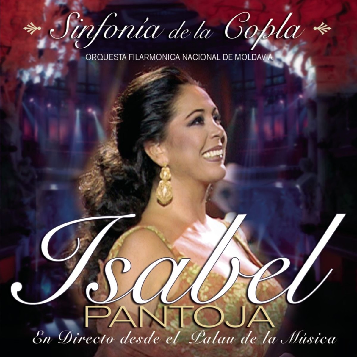 cd Isabel Pantoja- sinfonia de la copla Cover