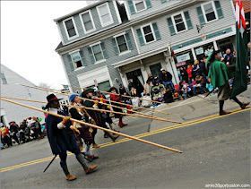 Desfile de Acción de Gracias en Plymouth, Massachusetts